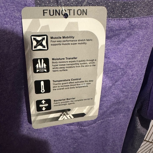 Men's Moisture Transfer Shirt, NWT - Picture 3 of 3